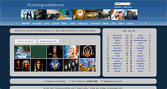 Desktop Screenshot of hd-hintergrundbilder.com
