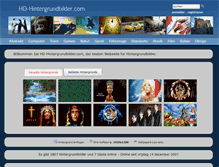 Tablet Screenshot of hd-hintergrundbilder.com